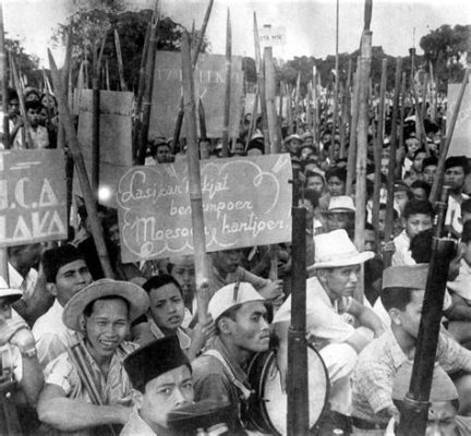 El Movimiento de la Guerra Justa; Una Lucha Ardiente por la Independencia Indonesiana Dirigida por Fatmawati